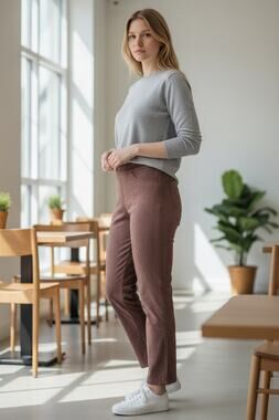Sanctuary Pants Size L NEW Dark Brown Espresso Slim Fit Soft Vegan Suede